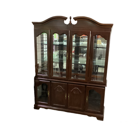 80572 - 2p China Cabinet 62x16x30-80