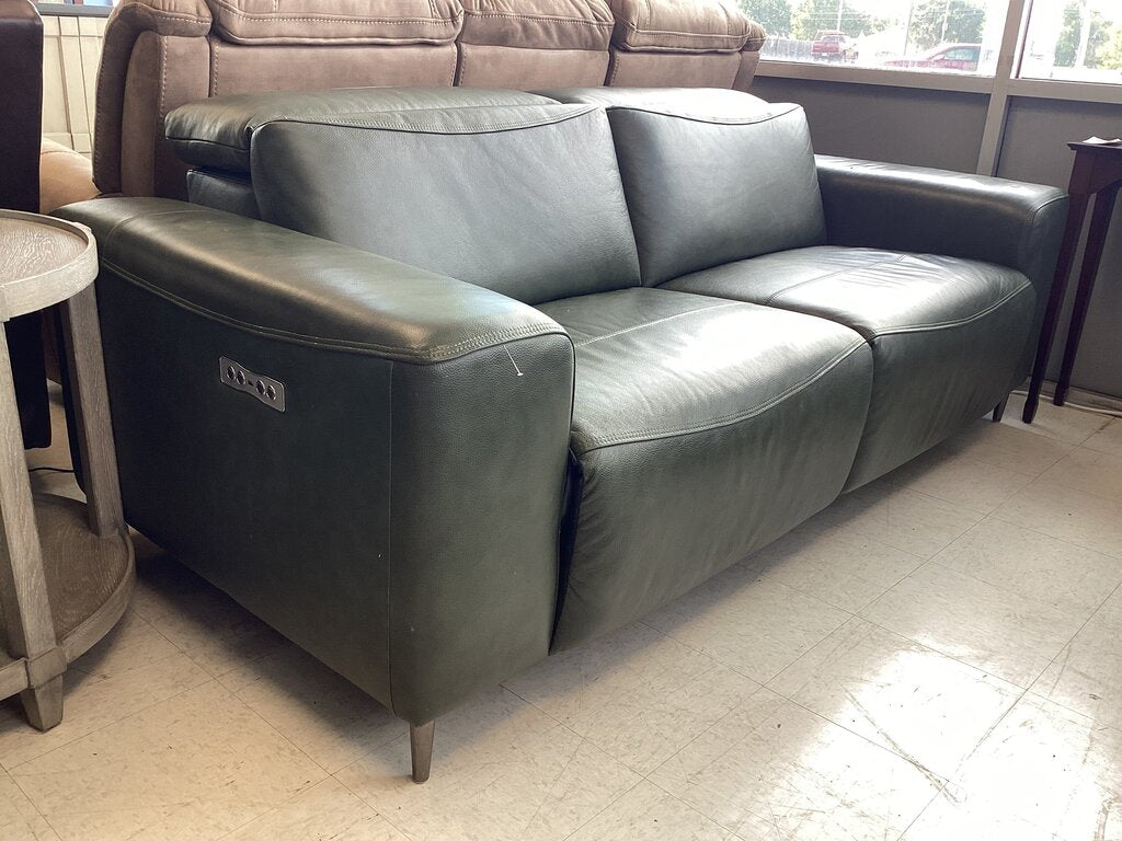 80629 - Boulevard Power Motion Leather Sofa w/Power Headrest 82x44x40