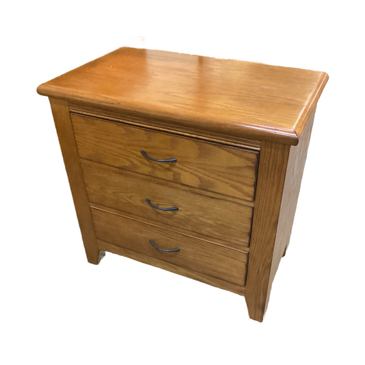 83887 - Three Drawer Nightstand 30x17x28