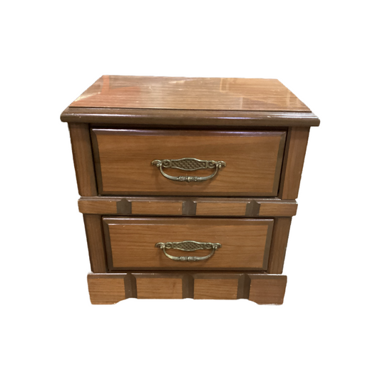 83929 - Ken Mullins Pecan Nightstand 22x15x23