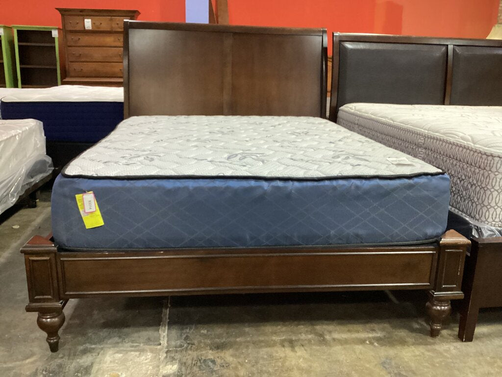 80591 - Queen Sleigh Bed 63x88x55