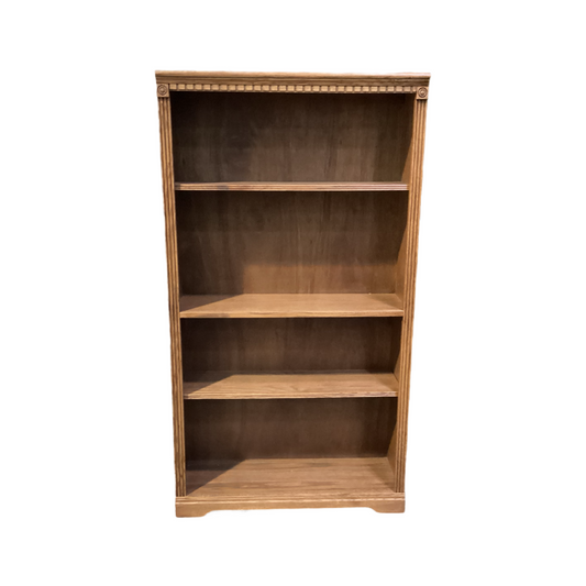 80571 - AspenHome 4 Shelf Oak Bookcase 33x10x60