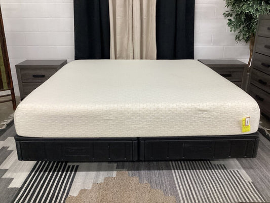 80604 - Brown Foam King Mattress