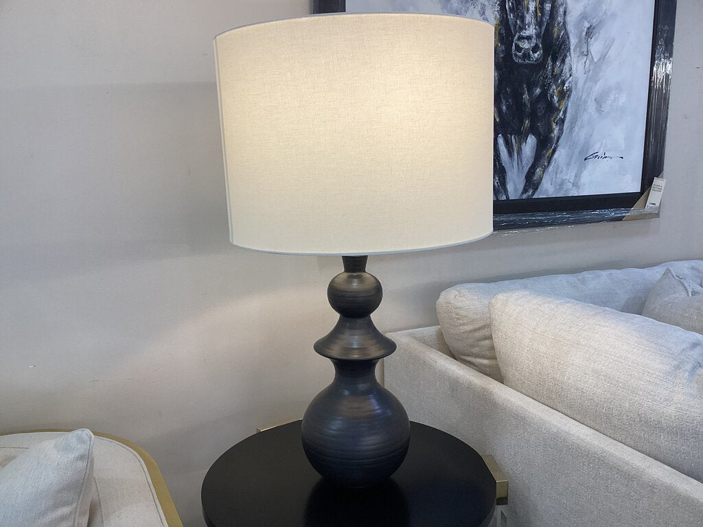 80662 - Pair Of Kate Spade New York Saxon 35" Tall Designer Lamps