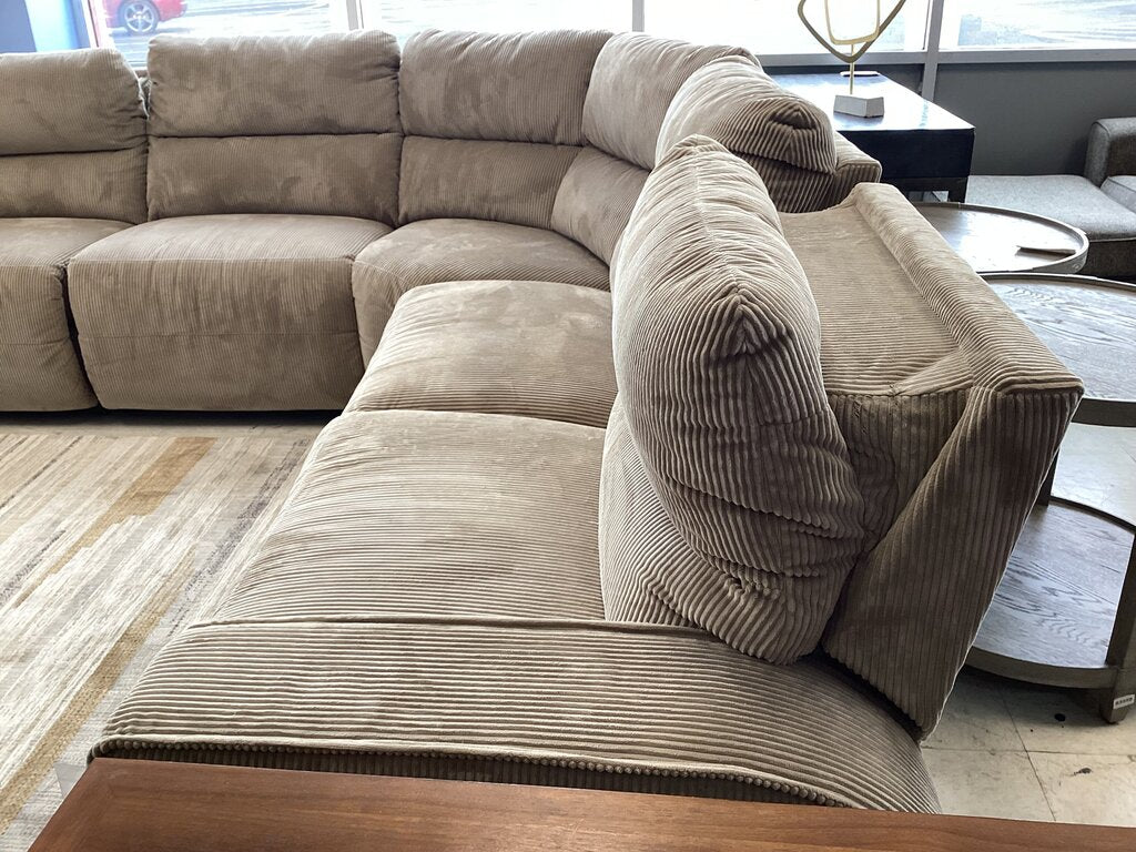 80699 - La-Z-Boy Maddox Driftwood 5pc Sectional