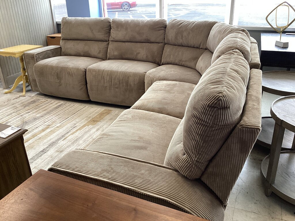 80699 - La-Z-Boy Maddox Driftwood 5pc Sectional