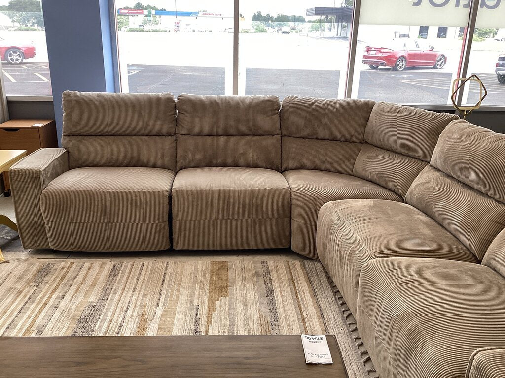 80699 - La-Z-Boy Maddox Driftwood 5pc Sectional