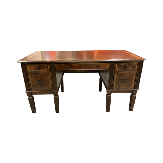 80684 Ashley Hamlin Storage Leg Desk 60x30x30