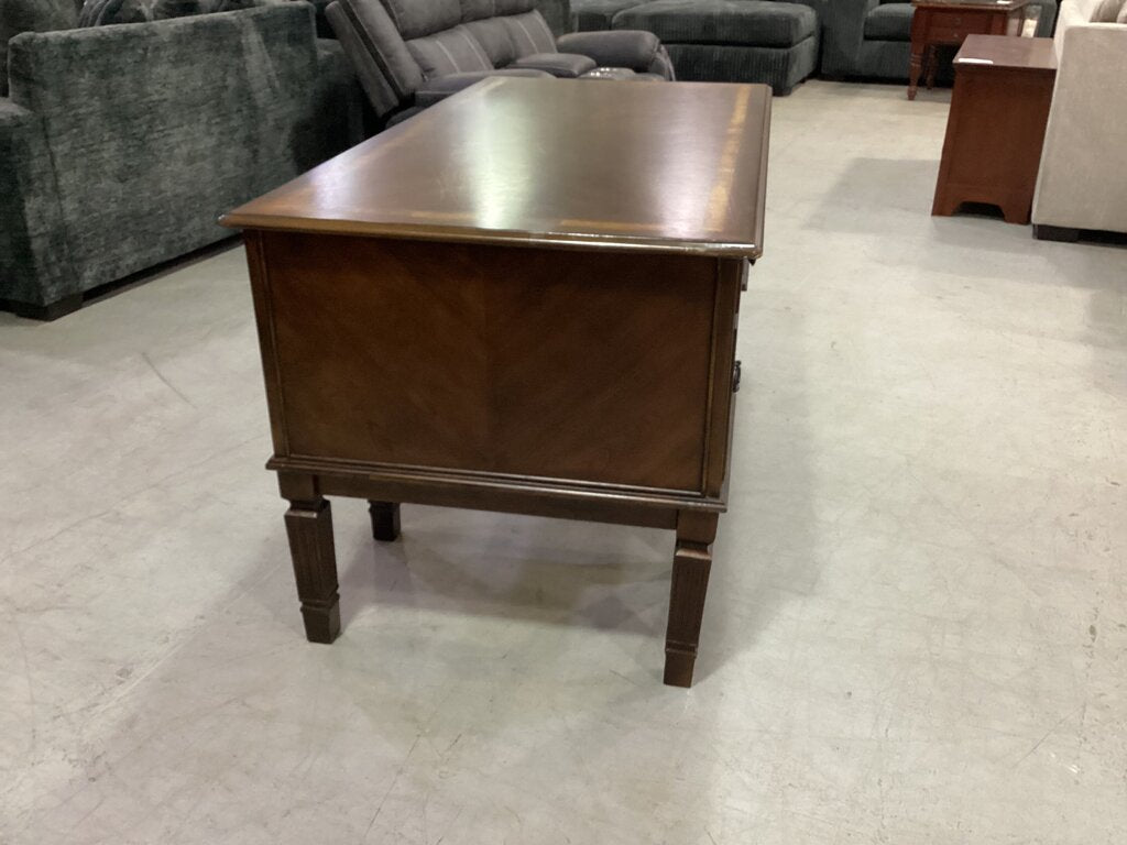 80684 Ashley Hamlin Storage Leg Desk 60x30x30