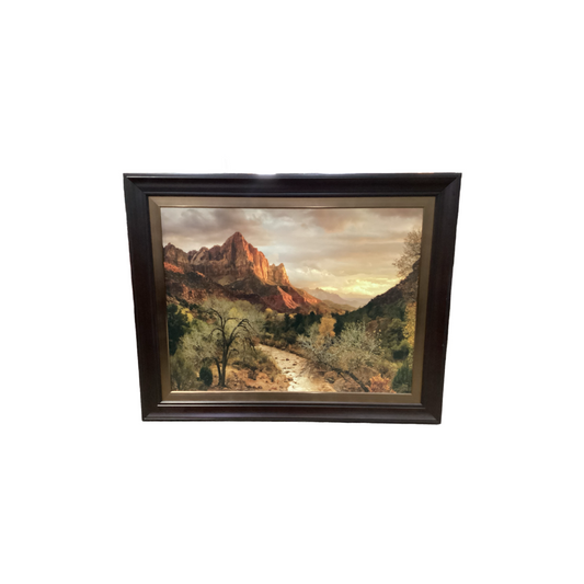 80712 Kirklands Majestic Peaks Wall Picture 59x2x47