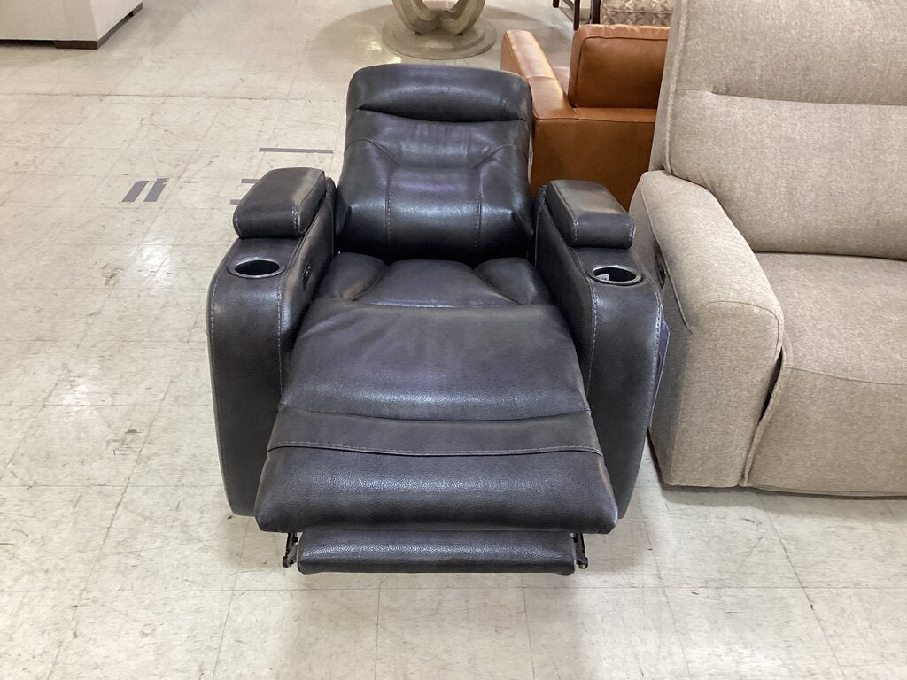80678 - Heritage Leather Power Home Theater Recliner 33x38x45