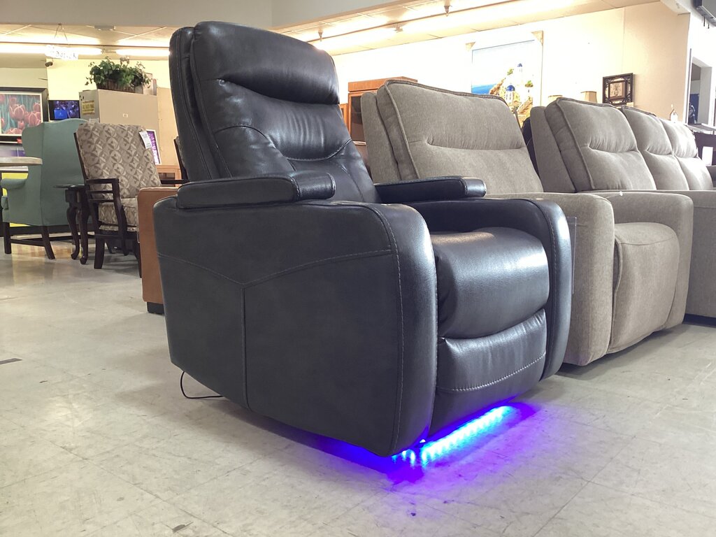80678 - Heritage Leather Power Home Theater Recliner 33x38x45