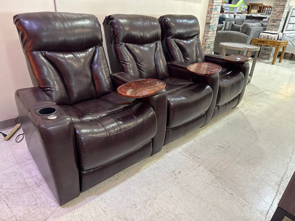 83952 - Power 3pc Theater Seating 97x38x42