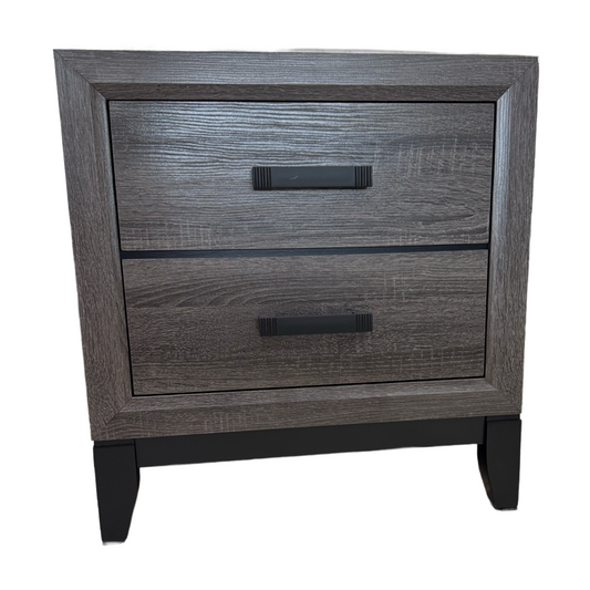 80637 - Tyler Two Drawer Nightstand 24x16x25