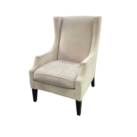 80724 Jonathan Louis Metropolitan Wing Back Chair 30x32x43