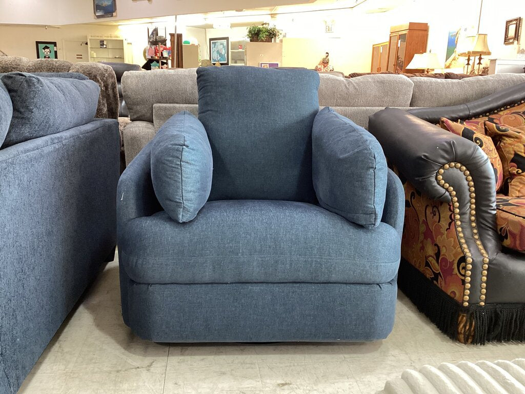 80738 - Ashley Modmax Ink Swivel Recliner 41x40x40