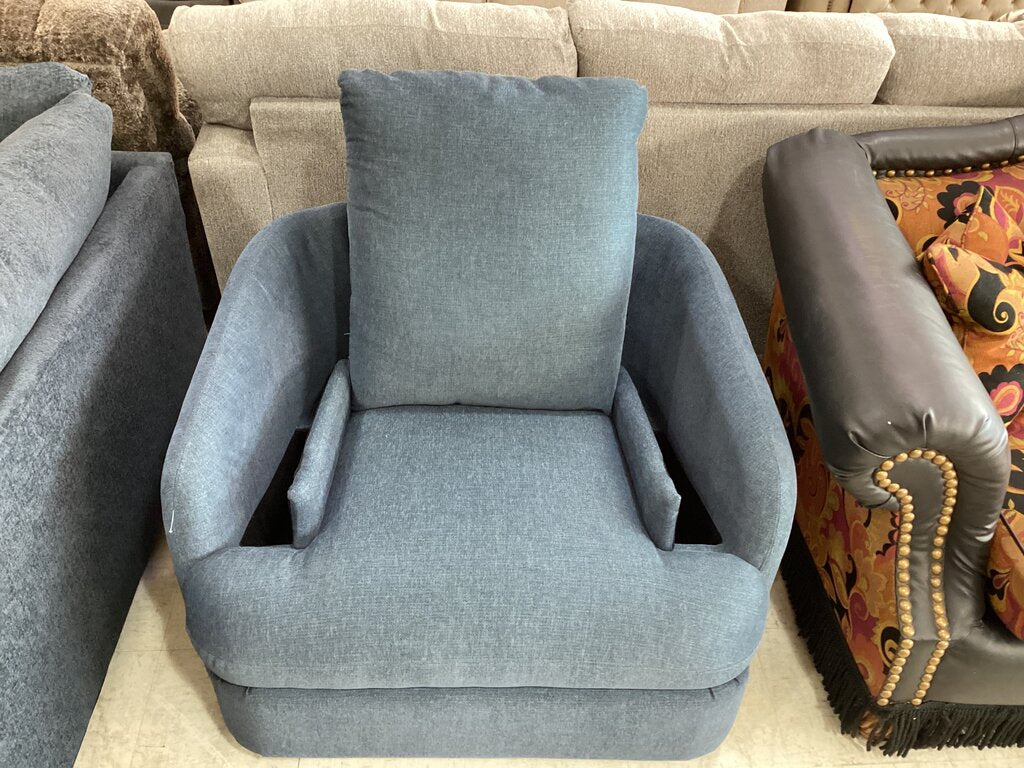 80738 - Ashley Modmax Ink Swivel Recliner 41x40x40
