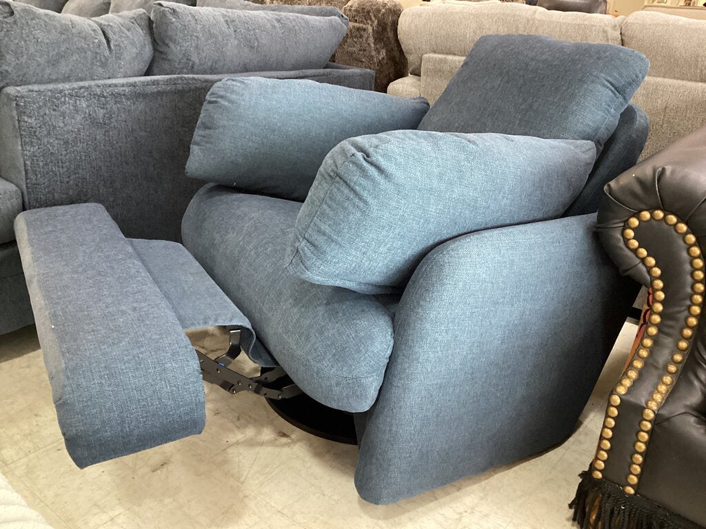 80738 - Ashley Modmax Ink Swivel Recliner 41x40x40