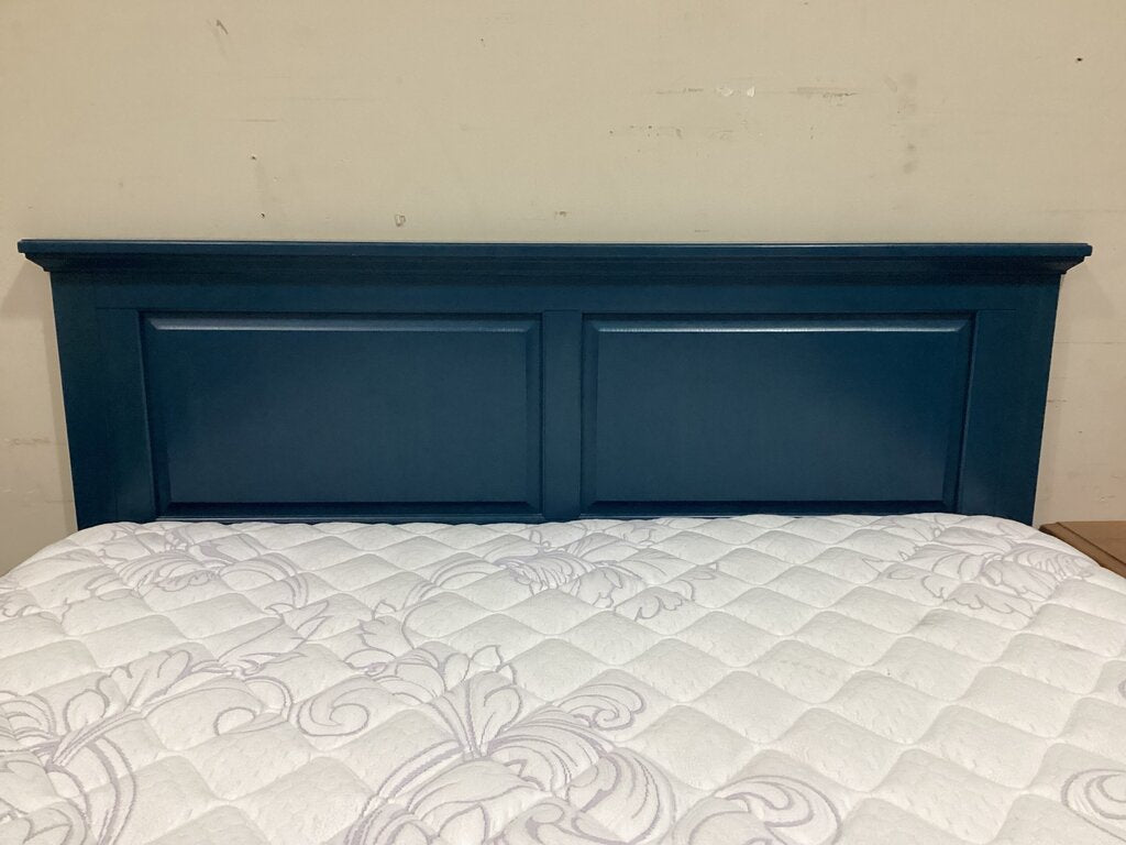 80760 Queen/Full Panel Headboard W/Rails 63x81x44