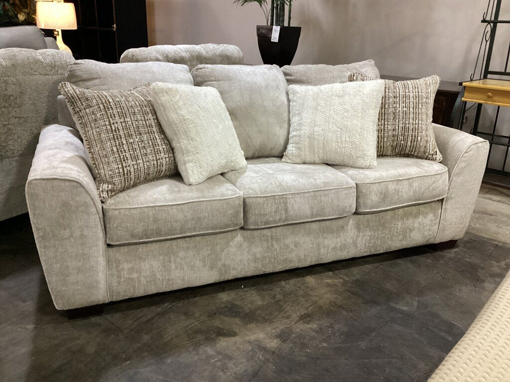 Ritz Taupe NEW Sofa 90x38x39 (12503-5864)