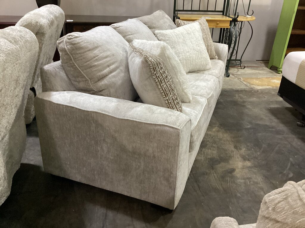 Ritz Taupe NEW Sofa 90x38x39 (12503-5864)
