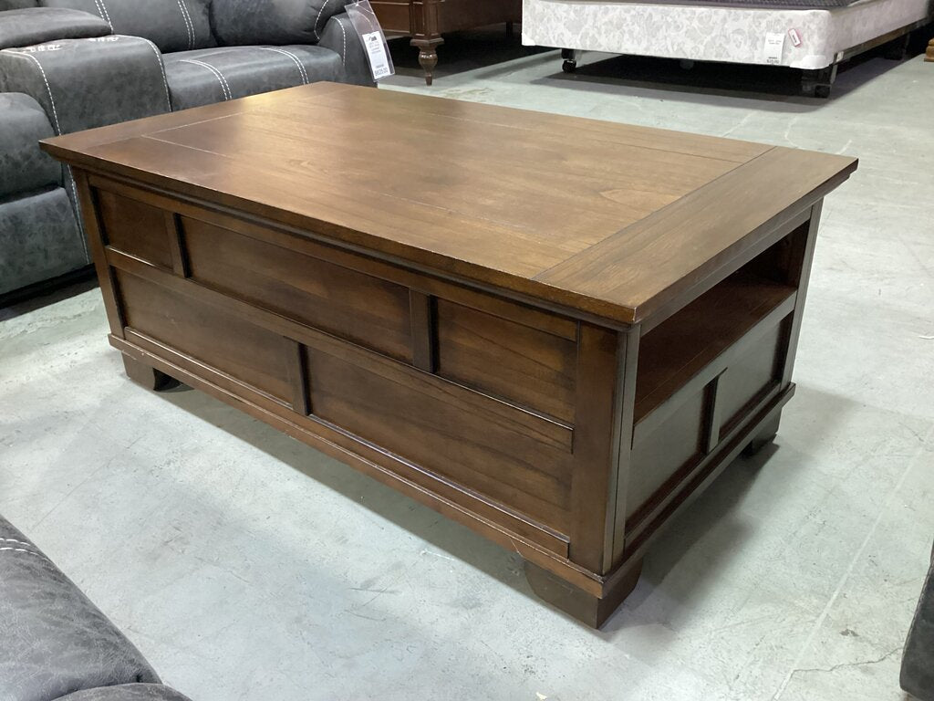80765 Ashley Gately Lift-Top Cocktail Table 46x26x19