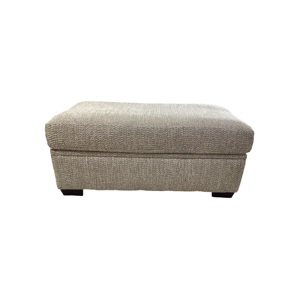 Reckon Taupe NEW Storage Ottoman 48x24x20 (52506-3811)