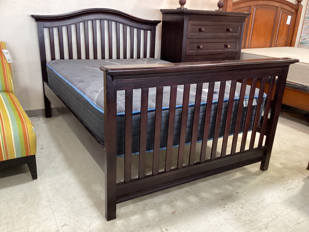 80773 Pinehurst Expresso Full Size Bedframe 57x80x48