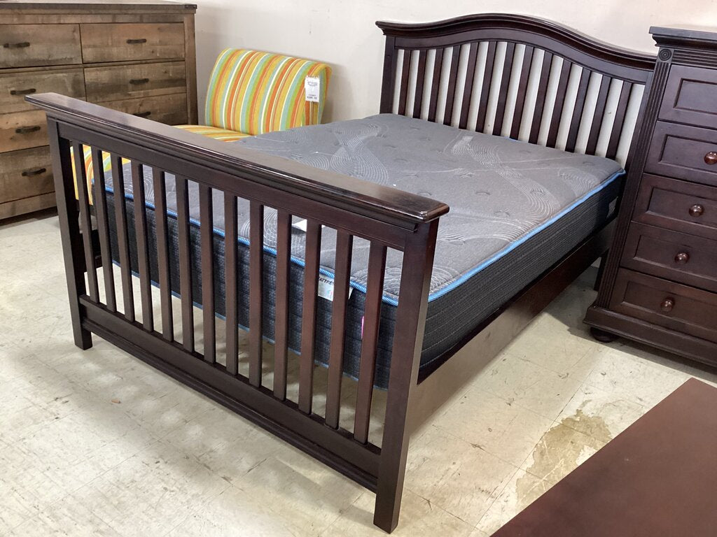 80773 Pinehurst Expresso Full Size Bedframe 57x80x48
