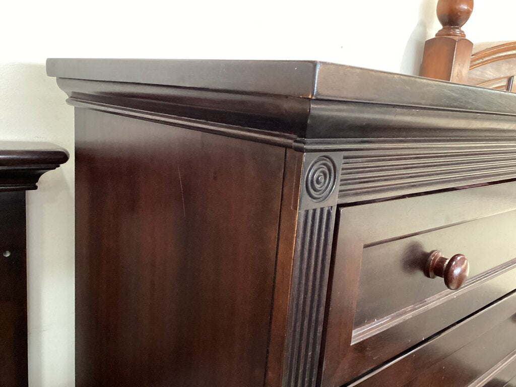 80772 Pinehurst Expresso 5 Drawer Chest 42x20x49