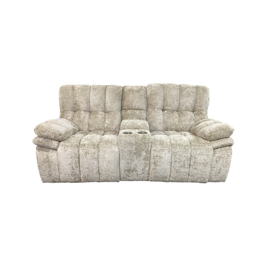 Everest Beige NEW Motion Loveseat 77x41x40 (677521)