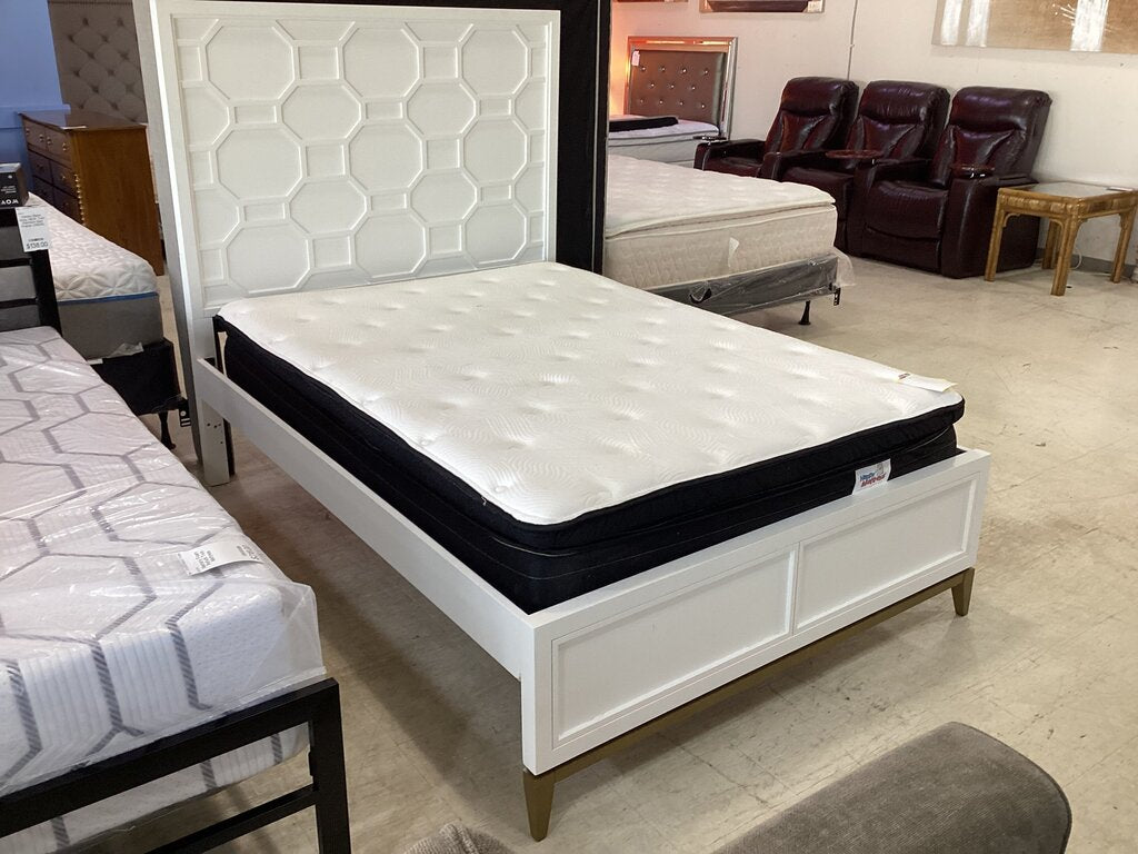 80790 Legacy Uptown Full Bedframe By Rachael Ray 57"W x 80"D x 60"H