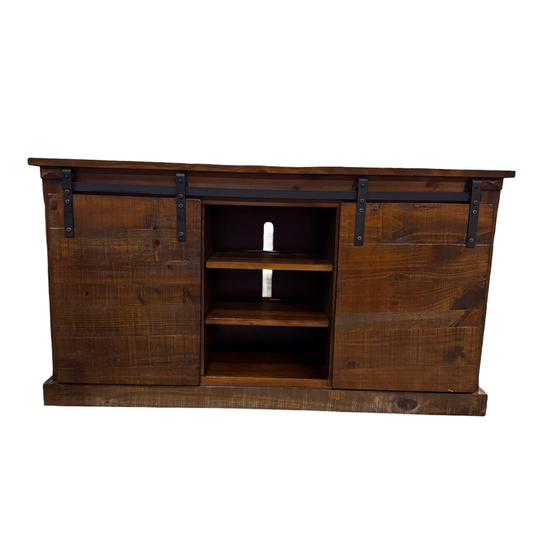 80796 - Mission Sliding Door TV Console 65x18x35
