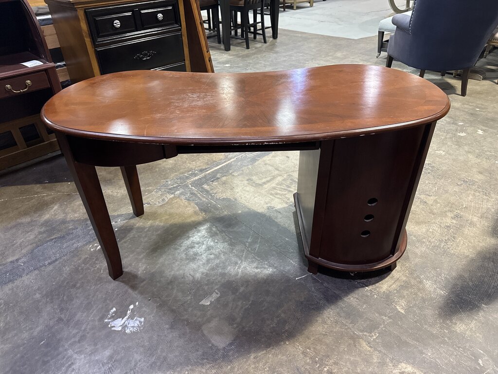 80820 - Kidney Bean Shaped Computer Desk 60x27x30