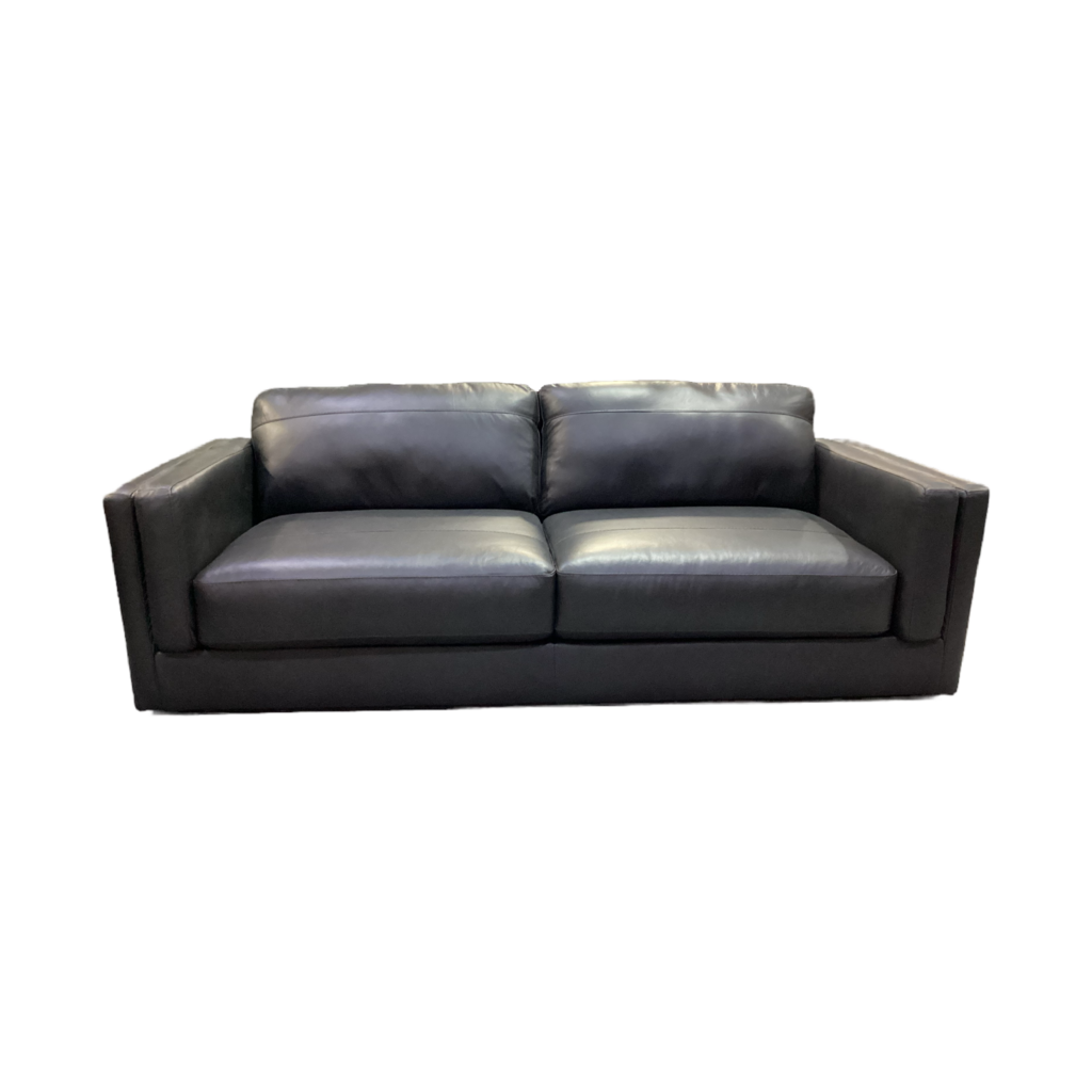80841 - Ashley Amiata Onxy Leather Sofa 96x41x35