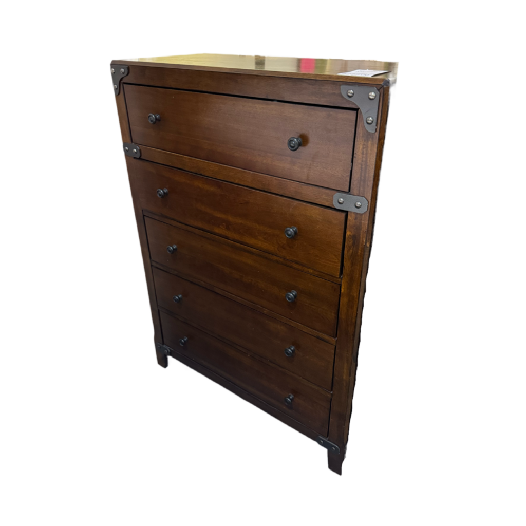 80752 - Ashley Delburne Five Drawer Chest 35x17x48