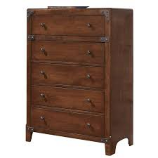 80752 - Ashley Delburne Five Drawer Chest 35x17x48