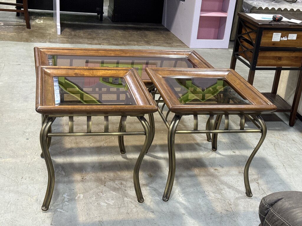 80757 - 3pc Table Set 50x29x19, 23x25x23