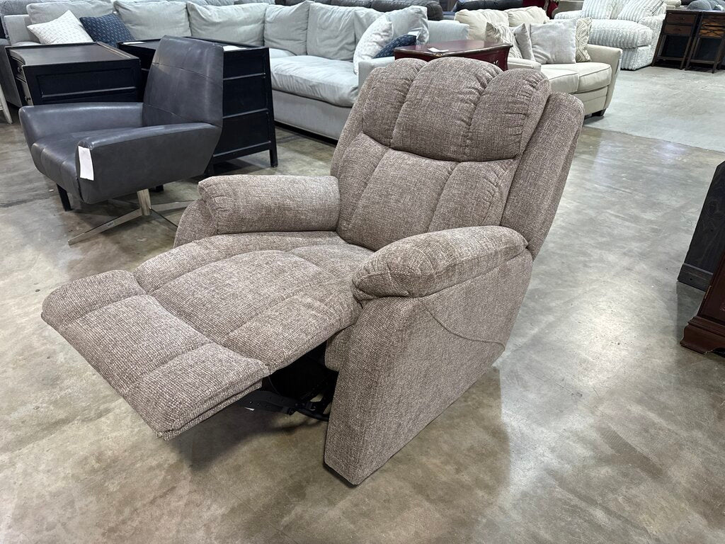 80839 - Heritage Leather Jasper Swivel Glider Recliner 34x40x40