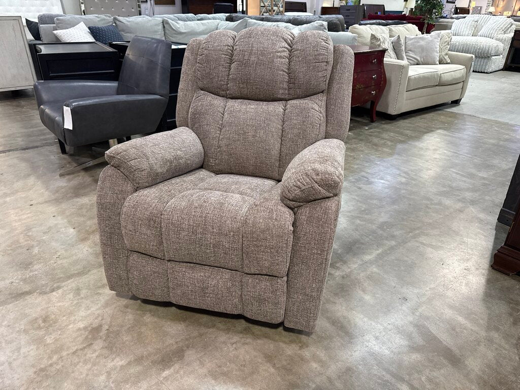 80839 - Heritage Leather Jasper Swivel Glider Recliner 34x40x40