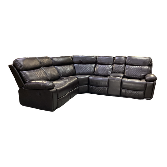 Torus Brown NEW 3pc Sectional 92x107x40 (686300)