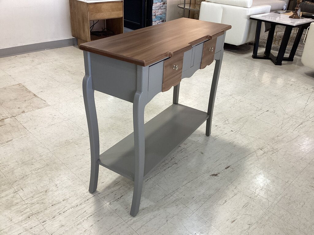 80844 (8442-35) Two Drawer Sofa Table 37x14x32