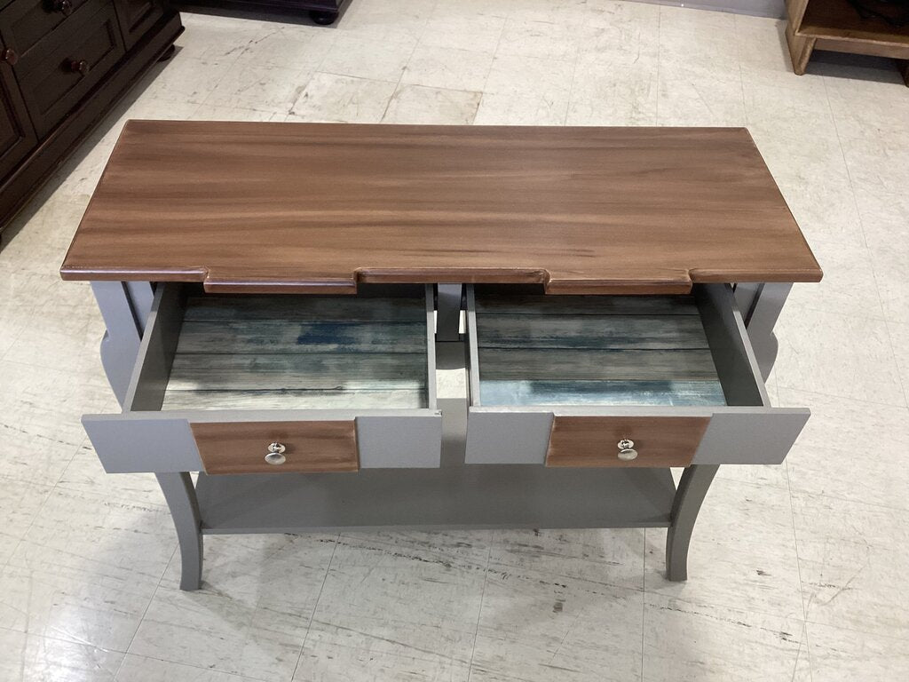 80844 (8442-35) Two Drawer Sofa Table 37x14x32