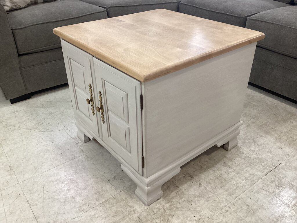 80845 (8442-36) Two Door End Table 24x24x22