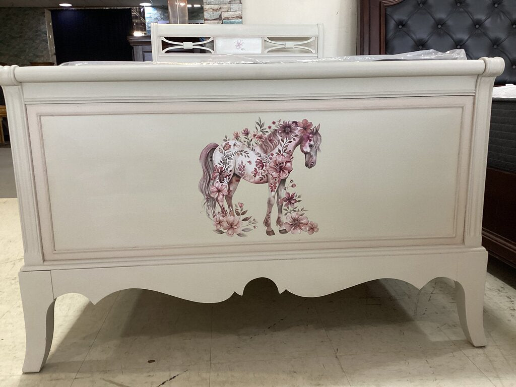 80843 (8442-34) Twin Sleigh Bedframe 42x80x42