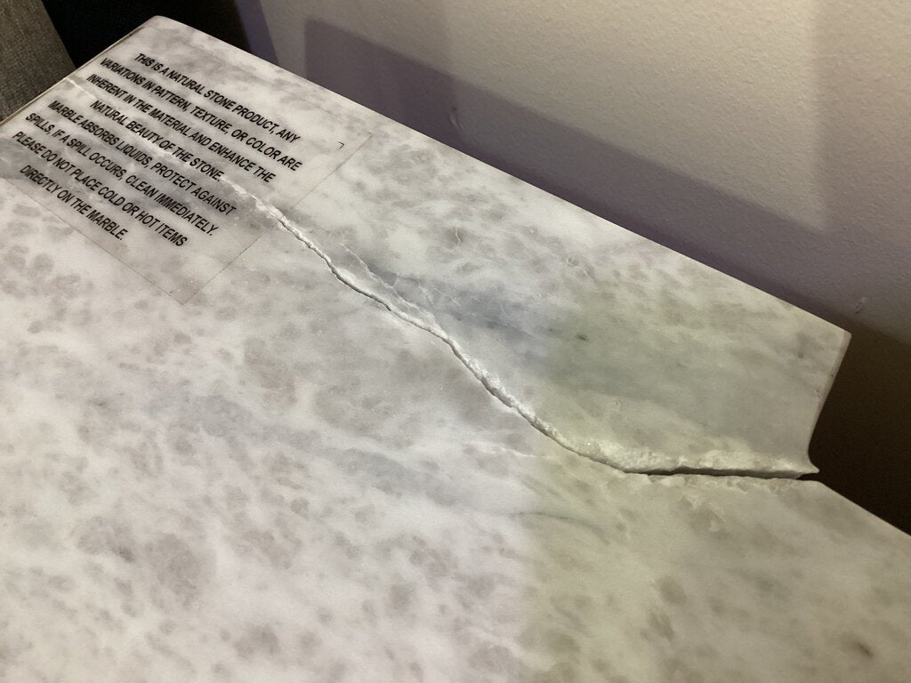 83284 - Ashley Isanti Marble Top Nightstand 22x25x16