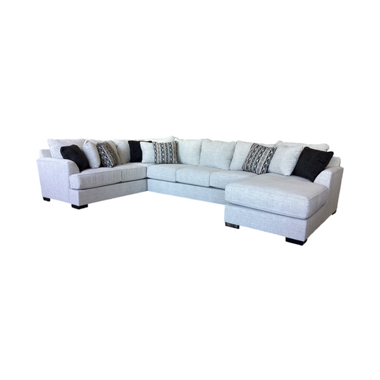 80874 - Michael Nicholas Fortune 3pc Sectional 159x101/68x38