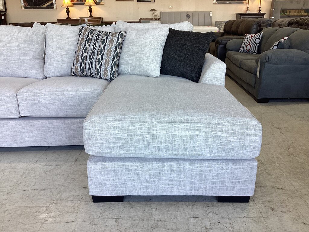 80874 - Michael Nicholas Fortune 3pc Sectional 159x101/68x38