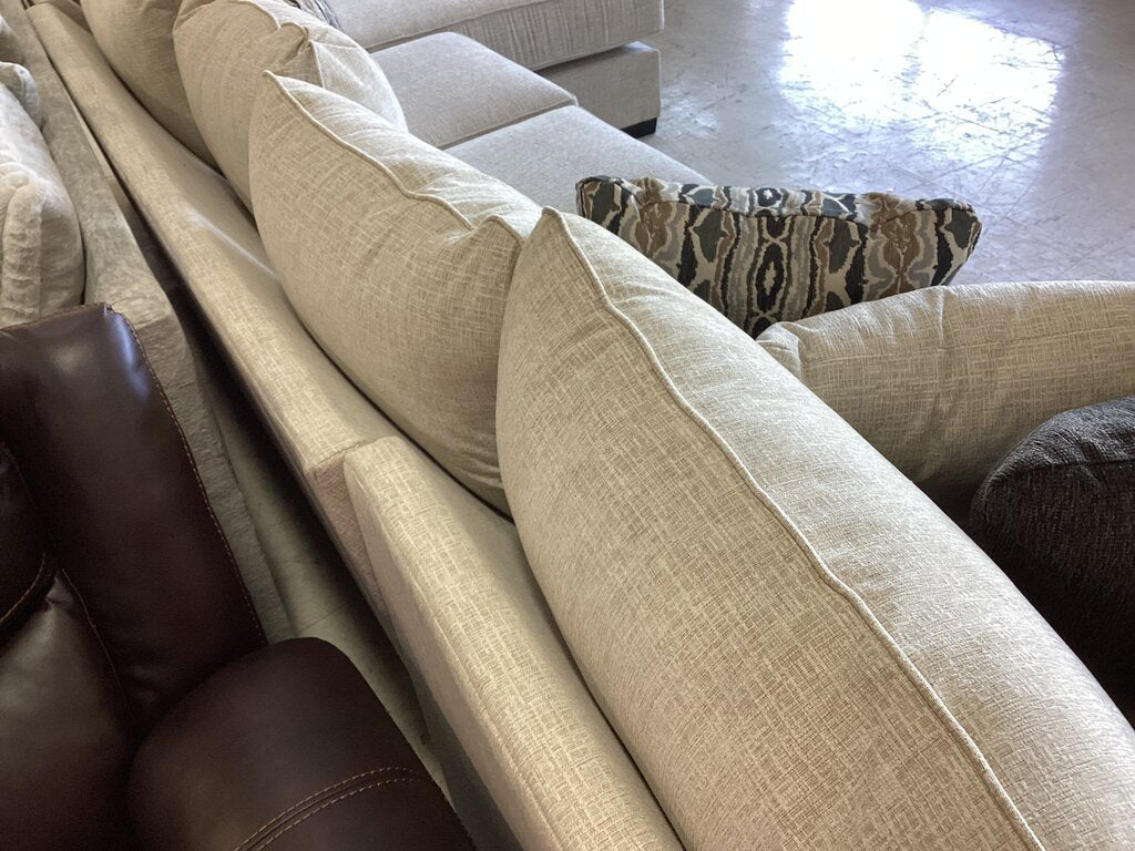 80874 - Michael Nicholas Fortune 3pc Sectional 159x101/68x38