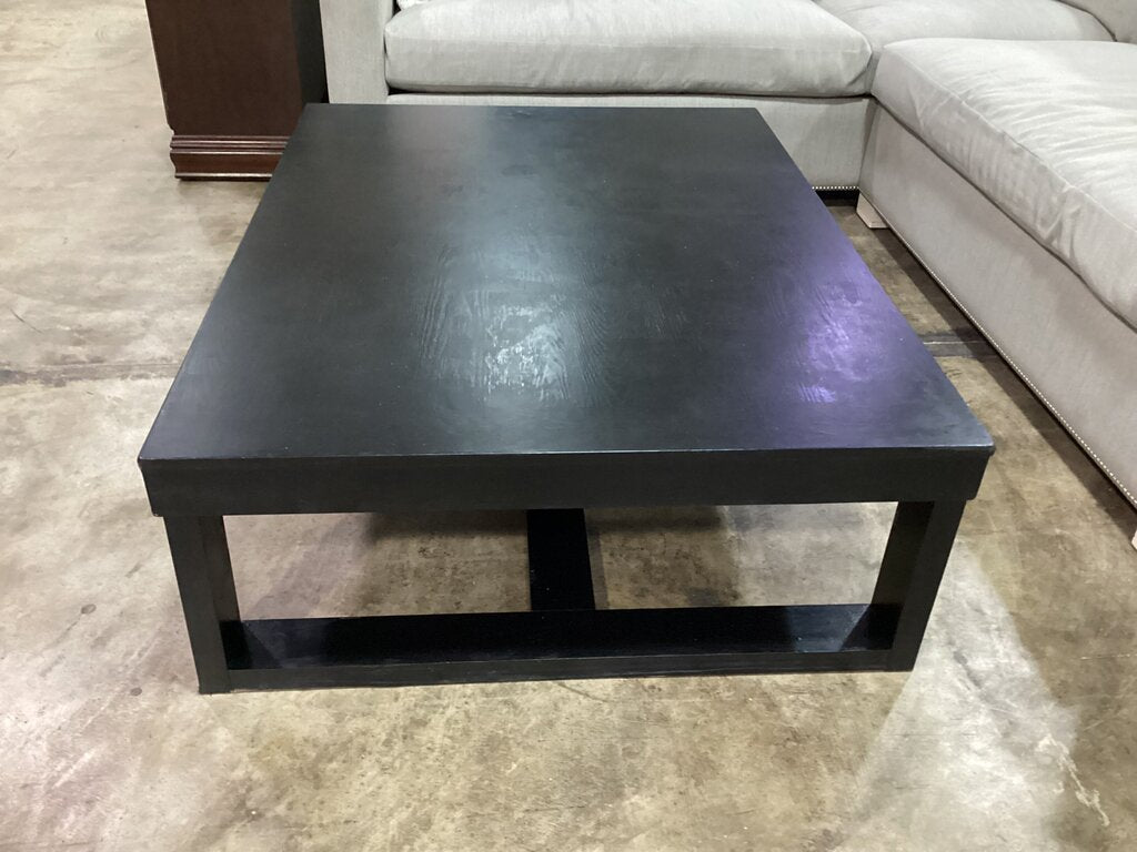 80868 Black Cocktail Table 42x56x17